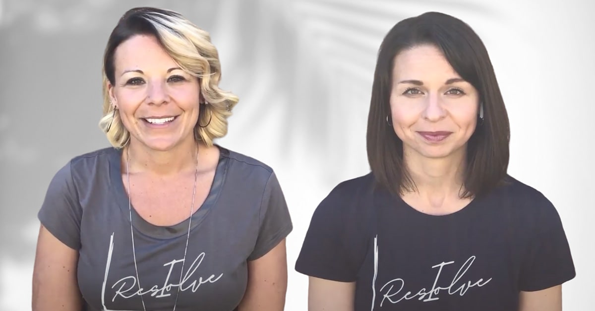 Oregon educators Katie Medart (left) and Rachel Sager (right)