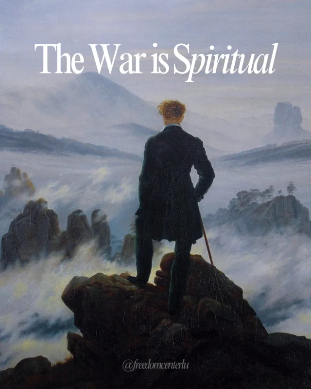 “Put on the whole armor of God, that you may be able to stand against the schemes of the devil. For we do not wrestle against flesh and blood, but against the rulers, against the authorities, against the cosmic powers over this present darkness, against the spiritual forces of evil in the heavenly places.”